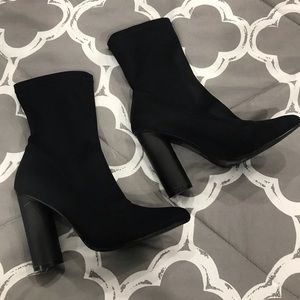 Black booties